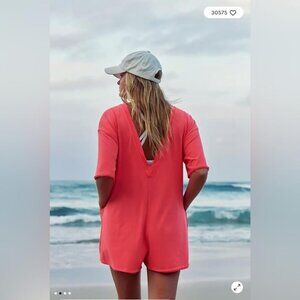 NEW FP Movement Women's Hot Shot Tee Romper